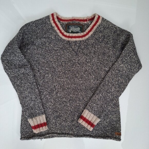 Roots Wool Blend Knit Cabin Sweater - Picture 1 of 7